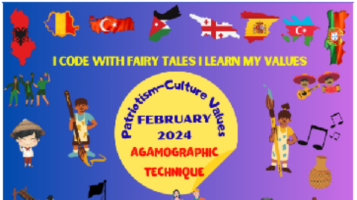 I Code With Fairy Tales, I Learn My Values eTwinning Projesi Öğrenci Online Toplantısı